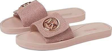 michael kors women's mk charm slide sport sandal